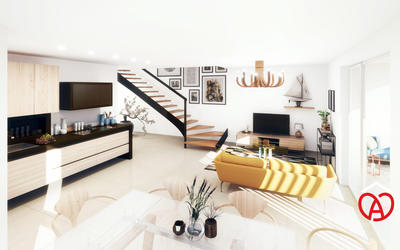 Appartement - 64 m² - 3 pièces