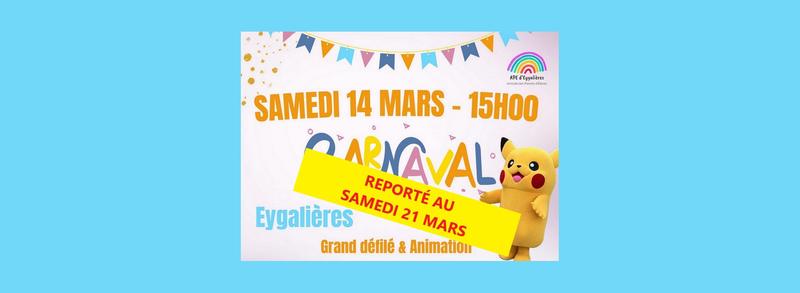 [Reporté] Carnaval à Eygalières