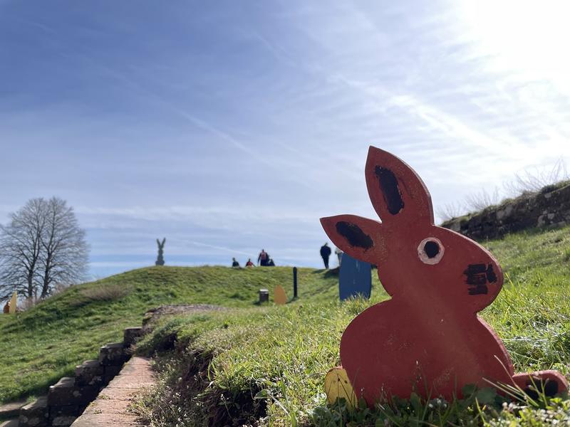 Chasse aux œufs au château de Lichtenberg