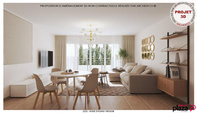 Appartement - 84 m² - 4 pièces