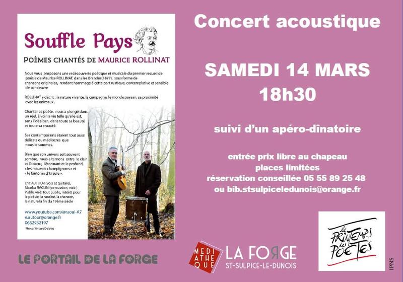 Concert accoustique