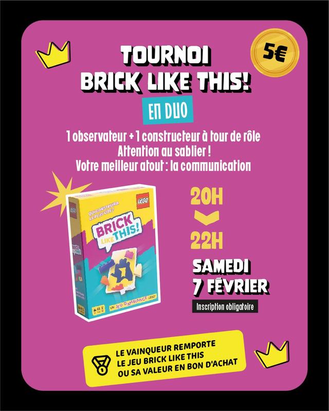 Tournoi Brick like This