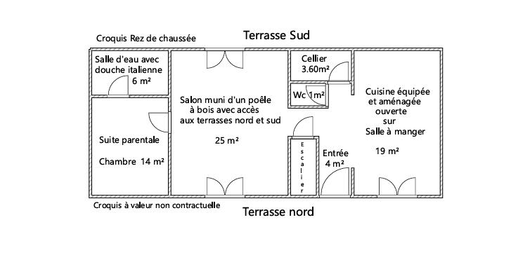 Maison - 119 m² - 6 pièces