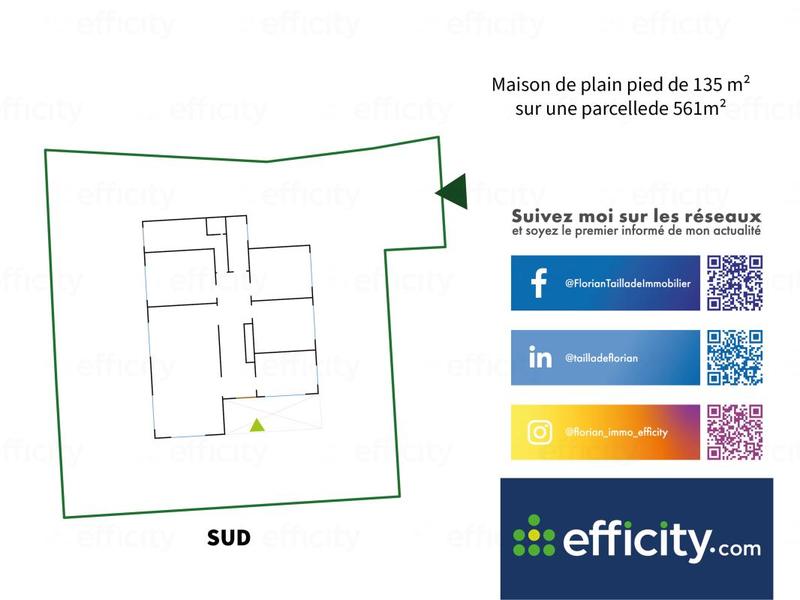 Maison - 110 m² - 4 pièces