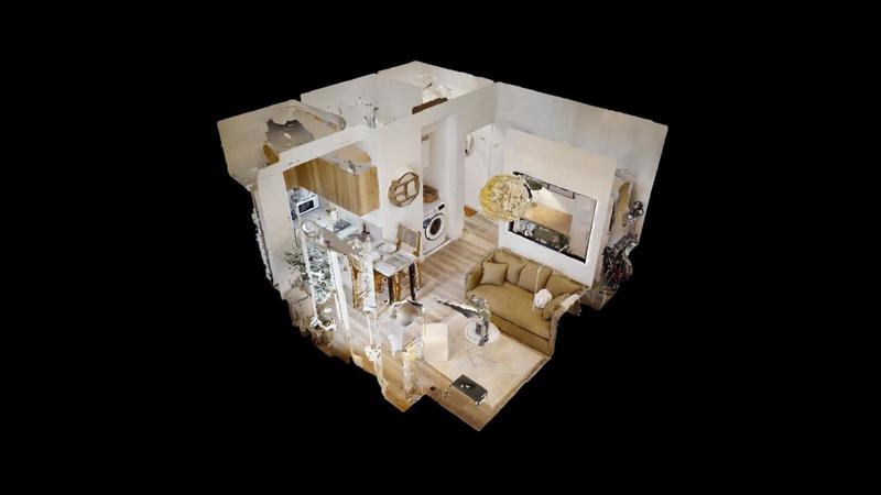 Studio - 21 m² - 2 pièces