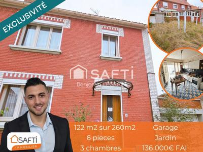 Maison - 122 m² - 6 pièces