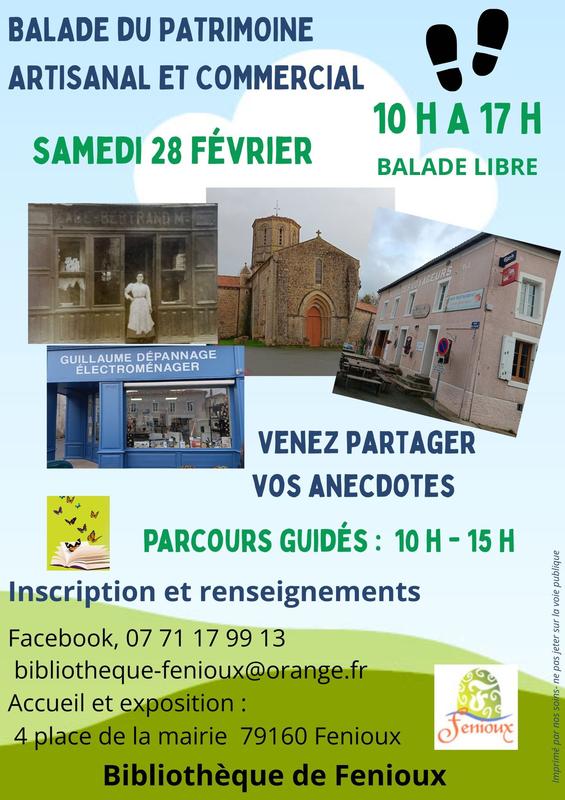 Balade du patrimoine artisanal et commercial