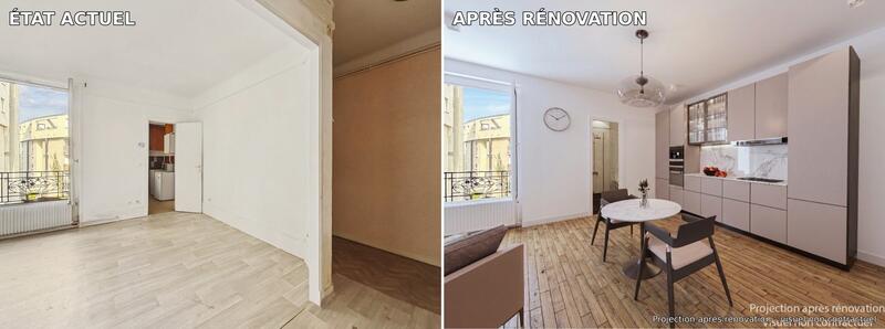 Appartement - 39 m² - 2 pièces