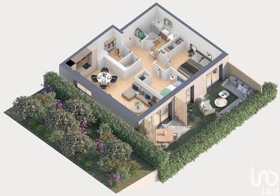 Appartement - 64 m² - 3 pièces