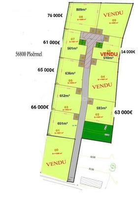 Terrain - 731 m²