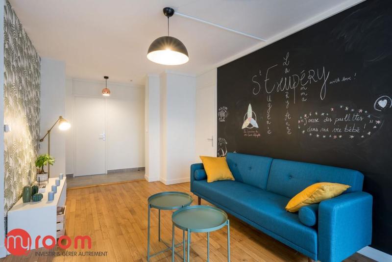 Chambre - 9 m² - 1 pièce