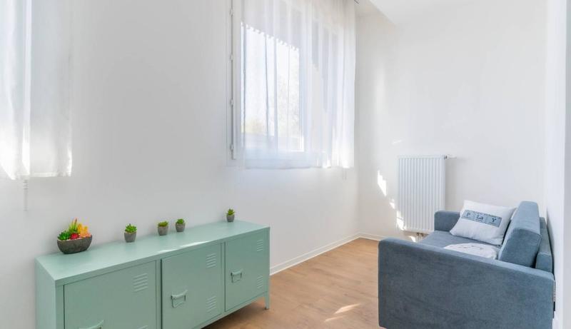 Chambre - 14 m² - 1 pièce