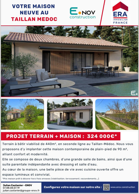 Terrain - 450 m²