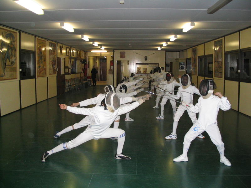 escrime club Châteauroux 36 salle d'armes