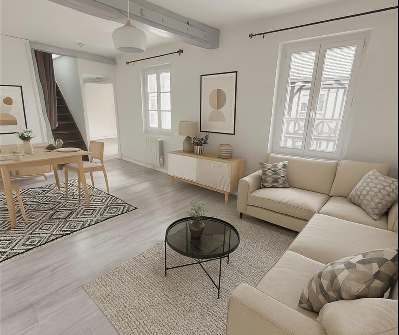 Appartement - 80 m² - 3 pièces