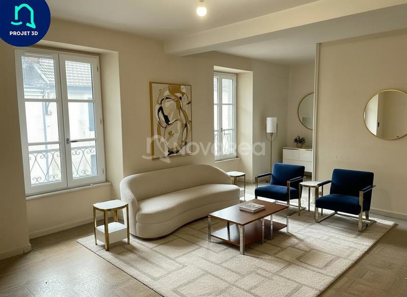 Appartement - 65 m² - 3 pièces