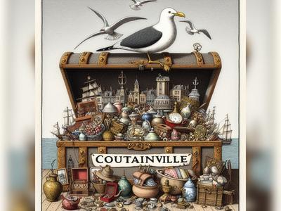Marché d'Antiquités-brocante de Coutainville - Mars