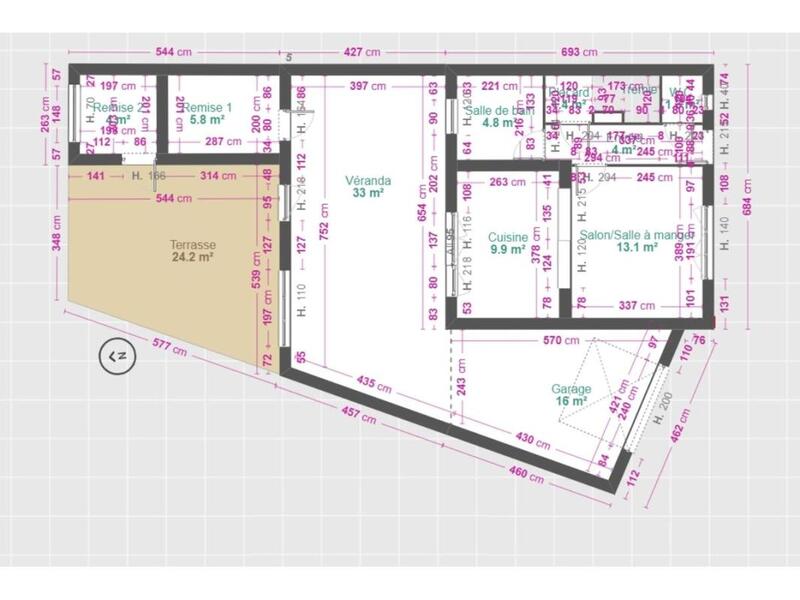 Maison - 69 m² - 4 pièces