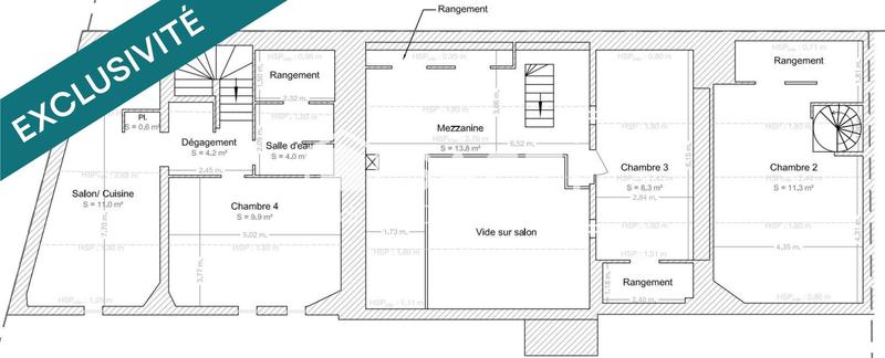 Maison - 225 m² - 7 pièces