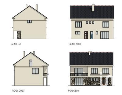 Maison - 230 m² - 12 pièces