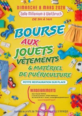 Bourse aux jouets - puériculture - vêtements