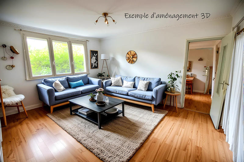 Appartement - 63 m² - 3 pièces