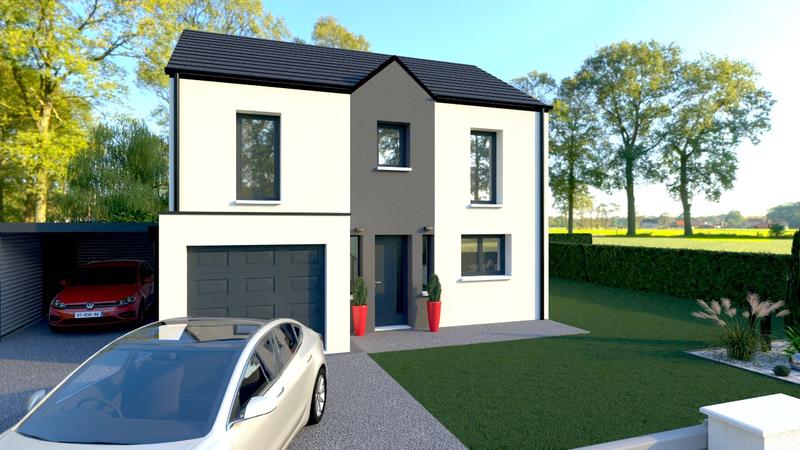 Maison - 104 m² - 5 pièces