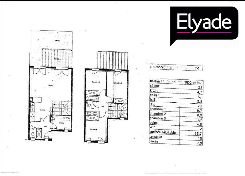 Villa - 81 m² - 4 pièces
