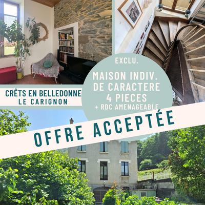 Maison - 116 m² - 4 pièces