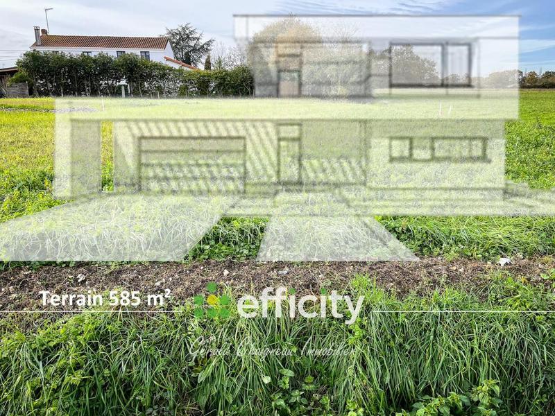 Terrain - 585 m²