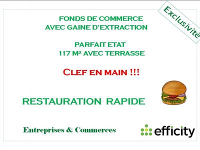 Fonds de commerce - Bureau - 117 m²