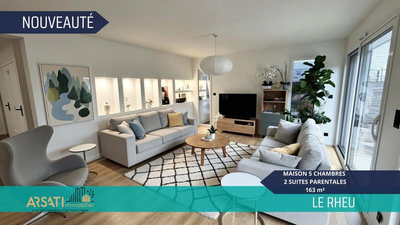 Maison contemporaine - 163 m² - 7 pièces