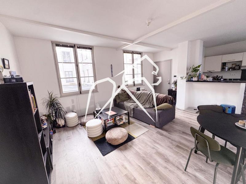 Appartement ancien - 55 m² - 2 pièces