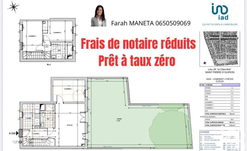 Appartement - 79 m² - 4 pièces