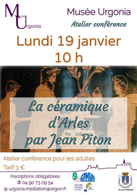 Atelier conférence "La céramique d’Arles"