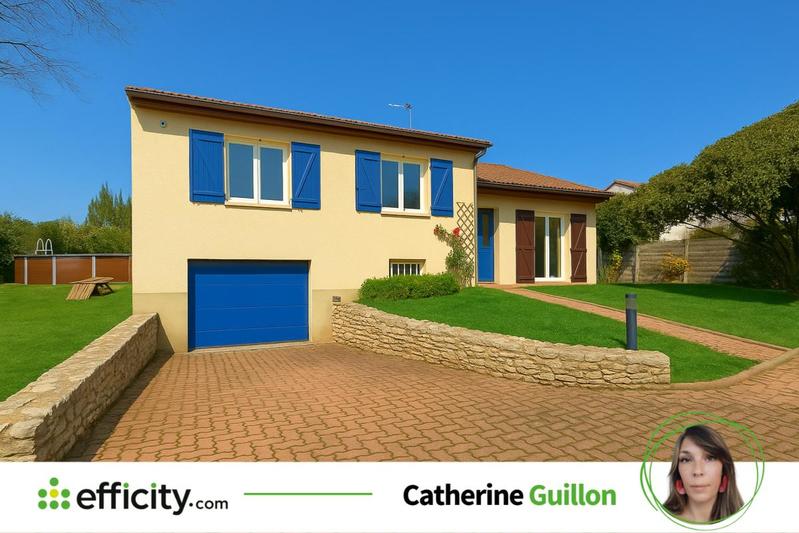 Maison - 91 m² - 5 pièces