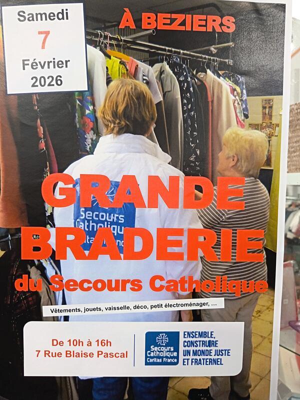Braderie du secours catholique