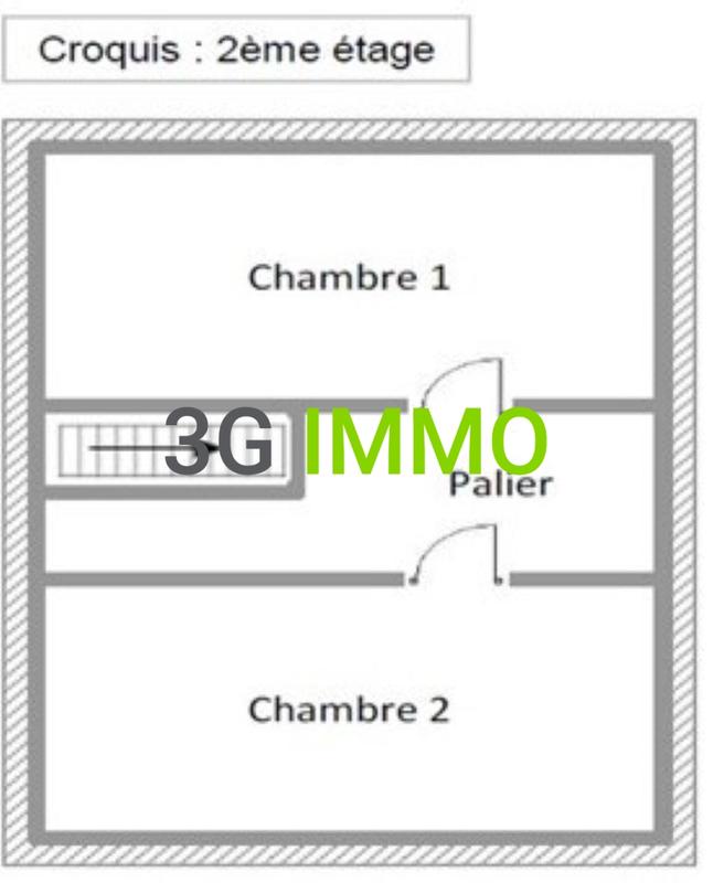 Duplex - 74 m² - 3 pièces