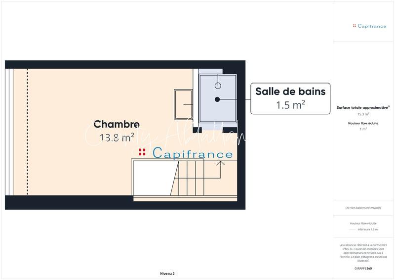 Appartement - 49 m² - 3 pièces