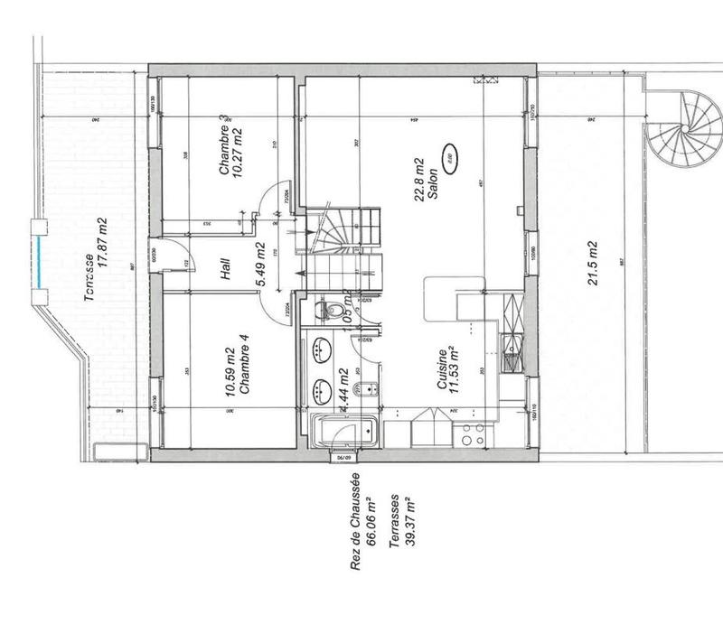 Maison - 136 m² - 5 pièces