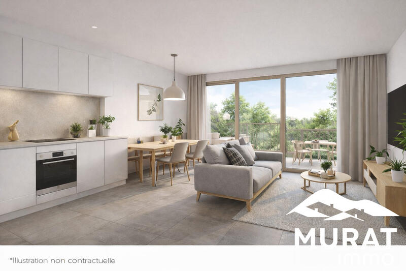 Appartement - 59 m² - 3 pièces