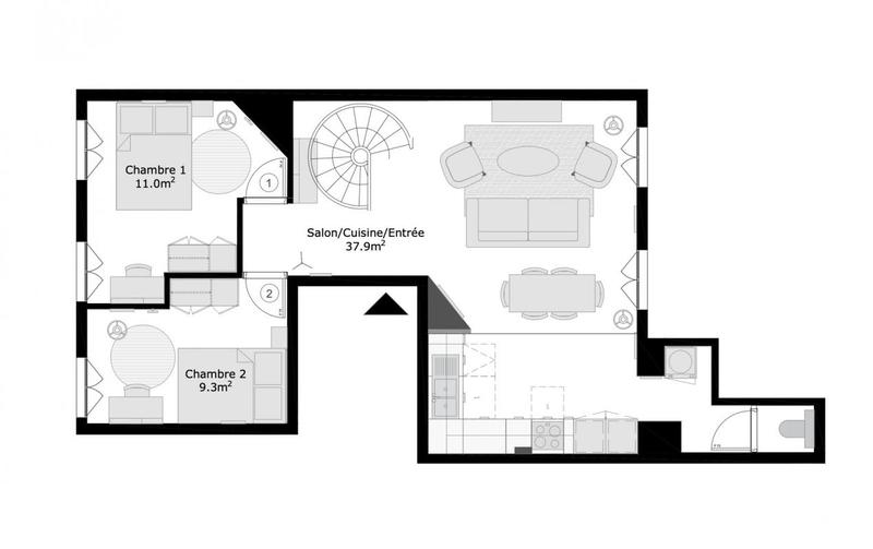 Appartement - 108 m²