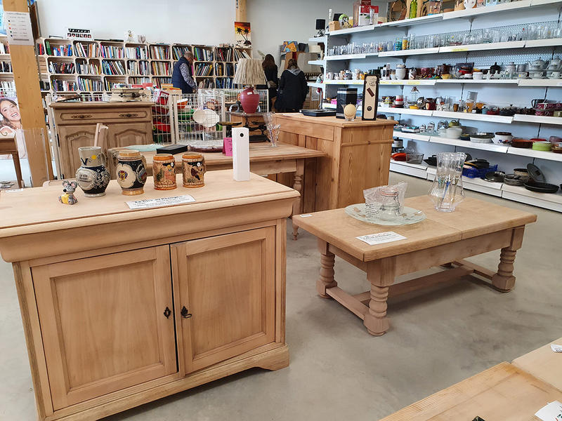 Visite guidée de la cité du réemploi