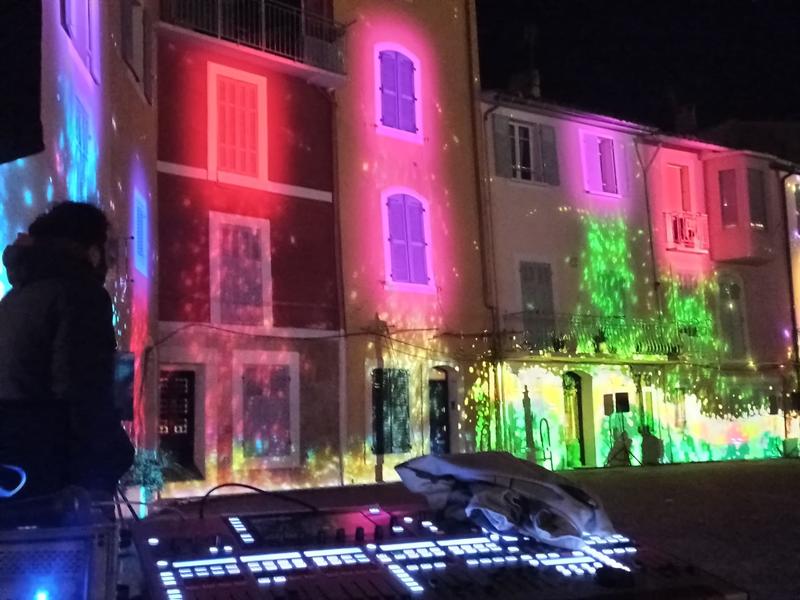 Vidéo-Mapping de Noël à Martigues