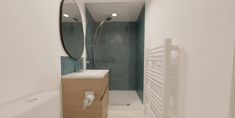 Appartement ancien - 27 m² - 1 pièce