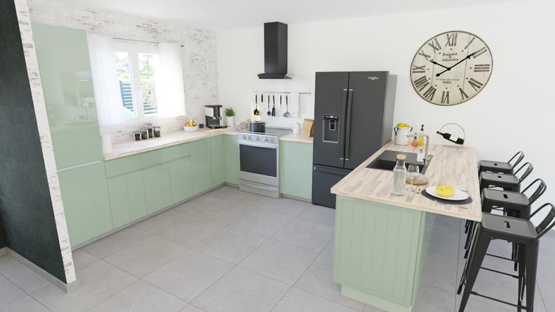 Maison - 85 m² - 4 pièces