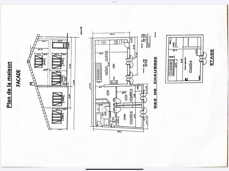 Maison - 95 m² - 4 pièces
