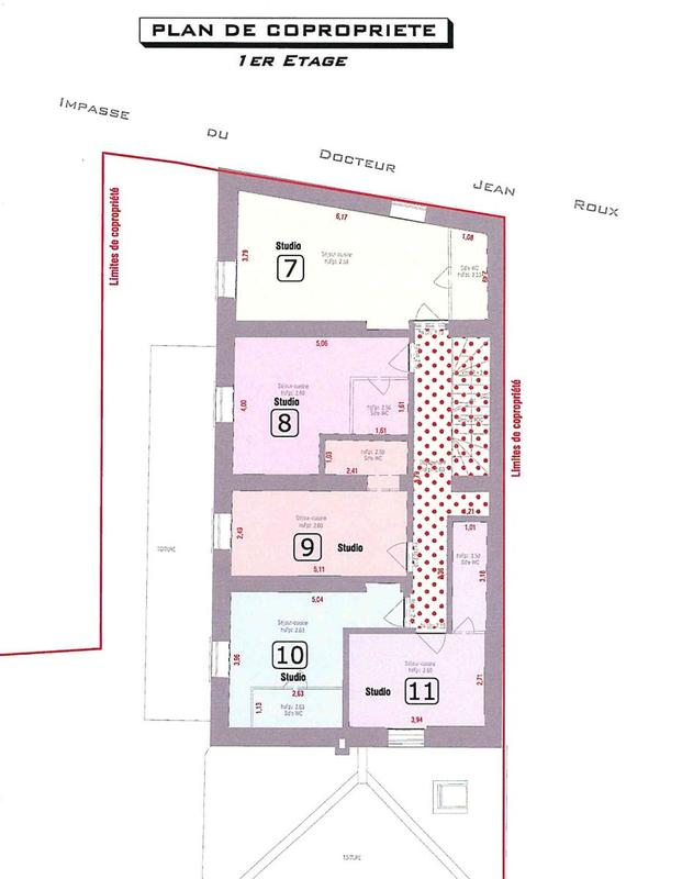 Appartement - 14 m² - 1 pièce