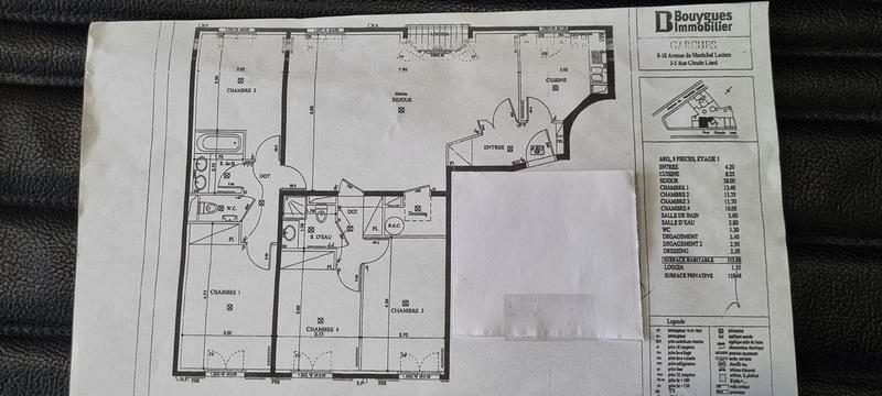 Appartement - 114 m² - 5 pièces