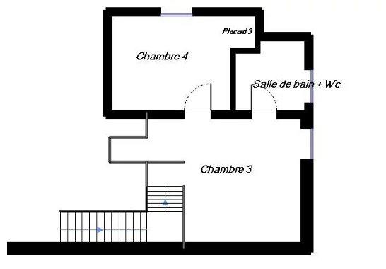 Duplex - 122 m² - 5 pièces